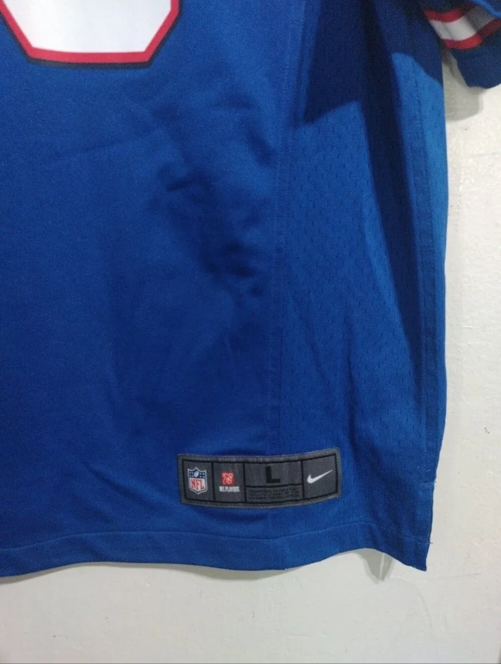 Buffalo Bills Stevie Johnson Men's Nike Elite Jersey Sz L NFL Excellent Conditio